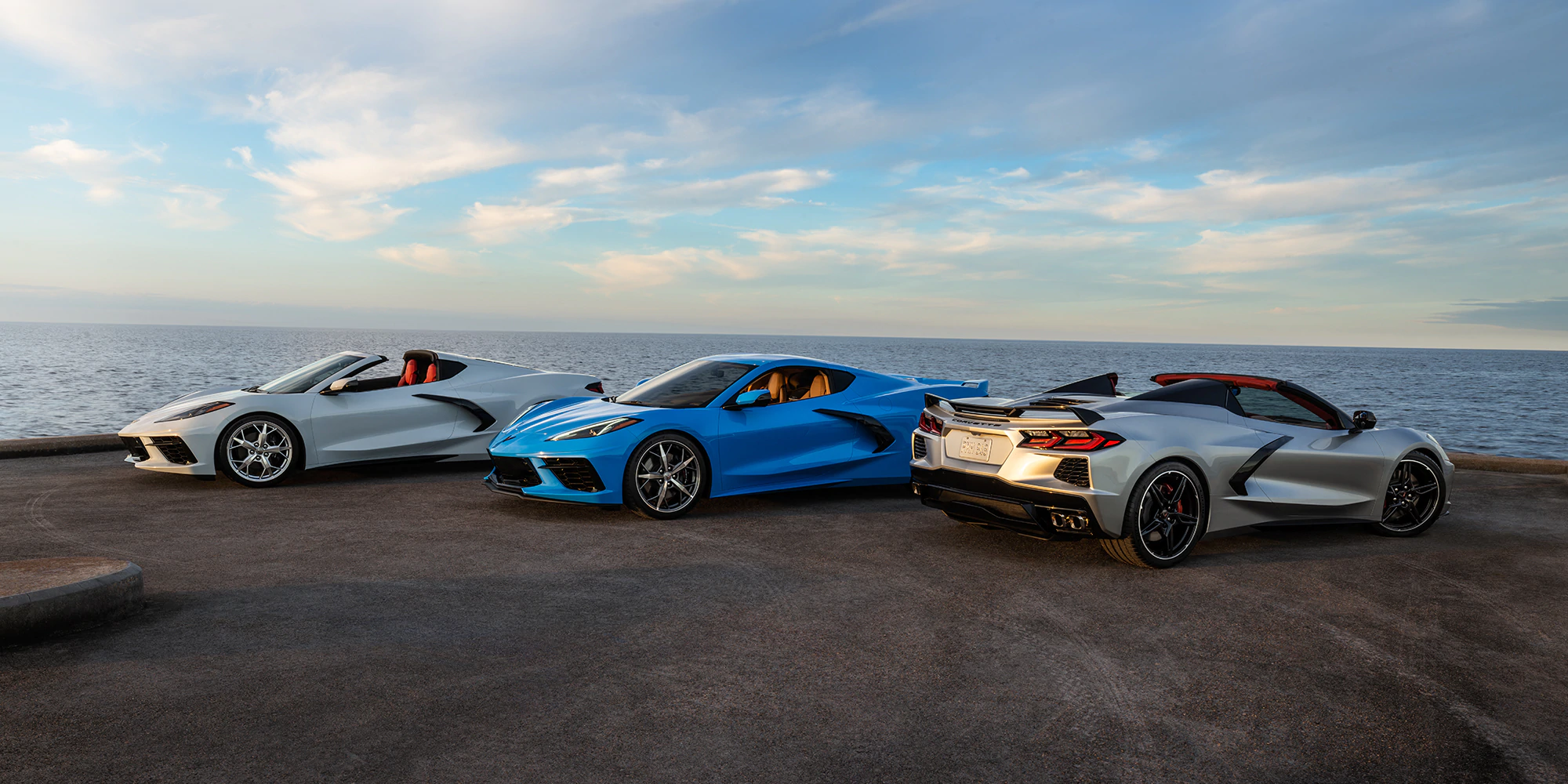 Three Chevrolet Corvettes - 2020 Line-Up